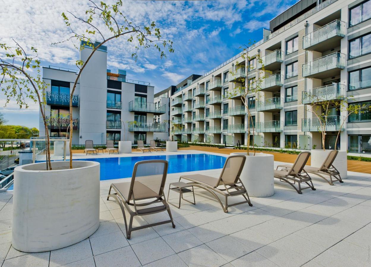 Porty B103 Nadmorskie Tarasy Pool Sauna Parking Kolobrzeg Ngoại thất bức ảnh